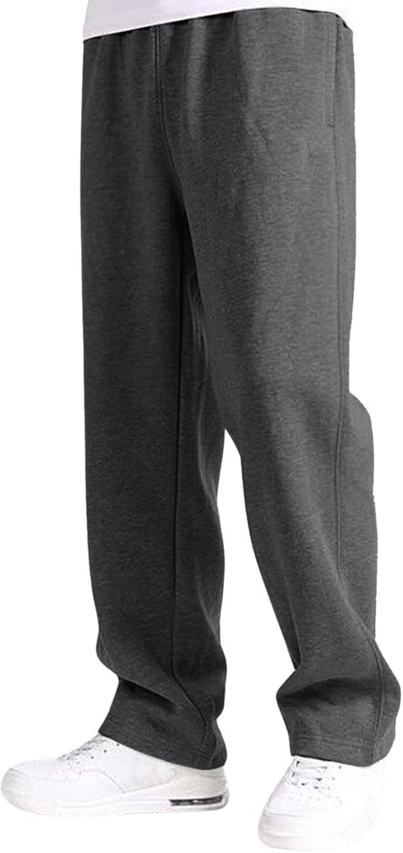 Casual broek losse jeugd rechte warme herenbroek trendy herenbroek