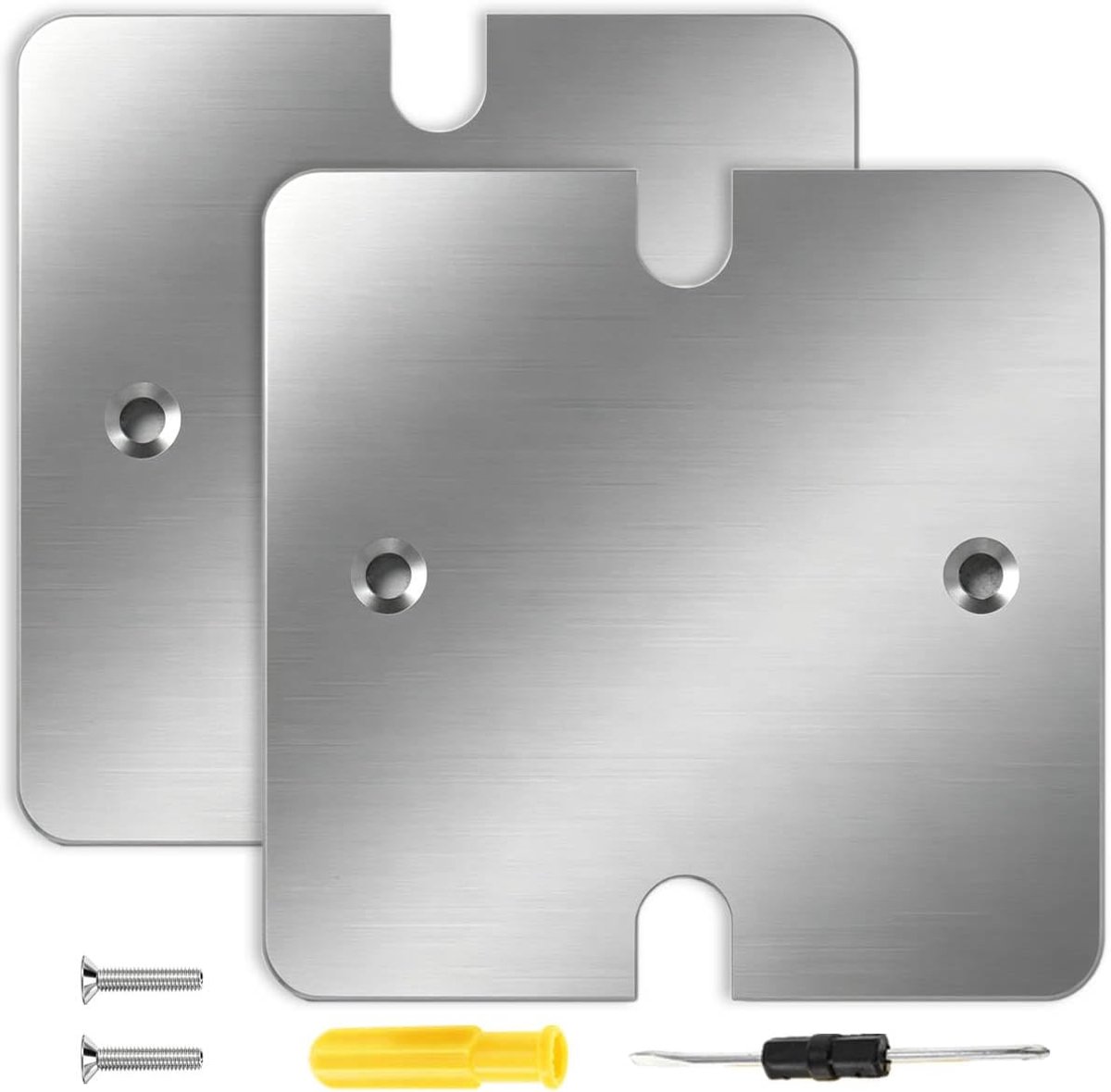 Gebogen Rand 1 Bende Blanking Plaat 86mm voor