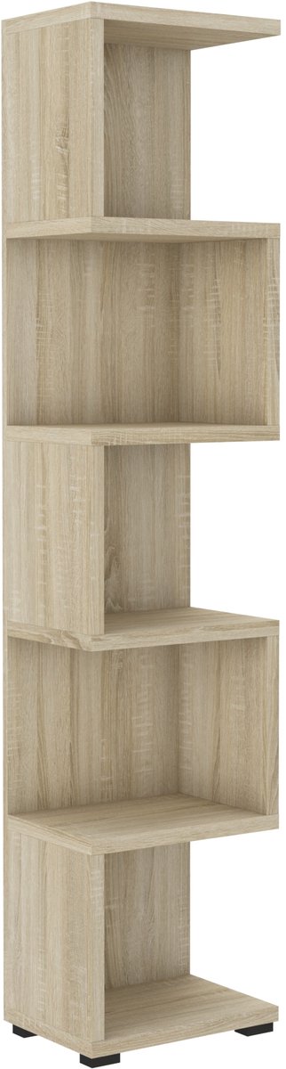 Margaret Hadas24 Boekenkast Morela 184x42 cm (sonoma eiken)