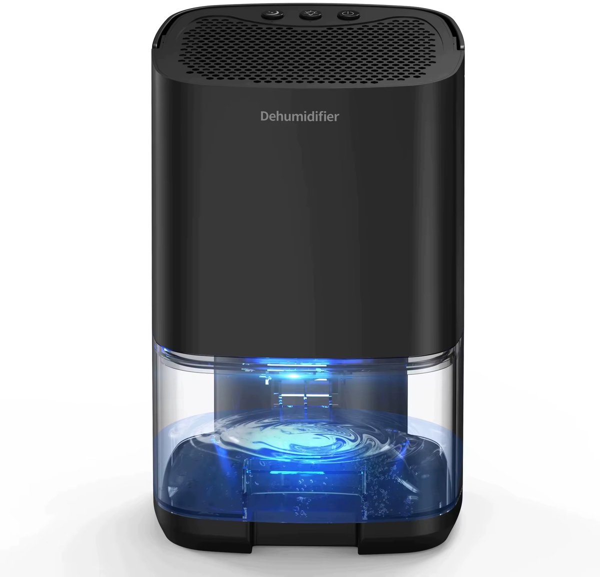 CreateEcom luchtreiniger - luchtreiniger - 1000ML - 2-in-1 luchtreiniger en vochtabsorber met basisluchtfilter en luchtdroger - met automatische ontdooifunctie - ontvochtigingscapaciteit 350 ml/dag - geluid minder dan 40 dB - energiebesparend