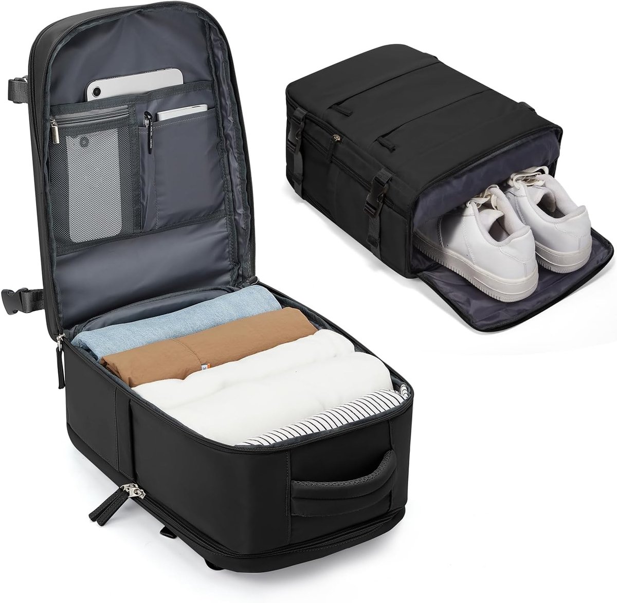 Reisrugzak 40x30x20 - Waterdicht - Handbagage voor Ryanair en Wizzair - Ideaal voor 16 inch laptop - ShopVlot