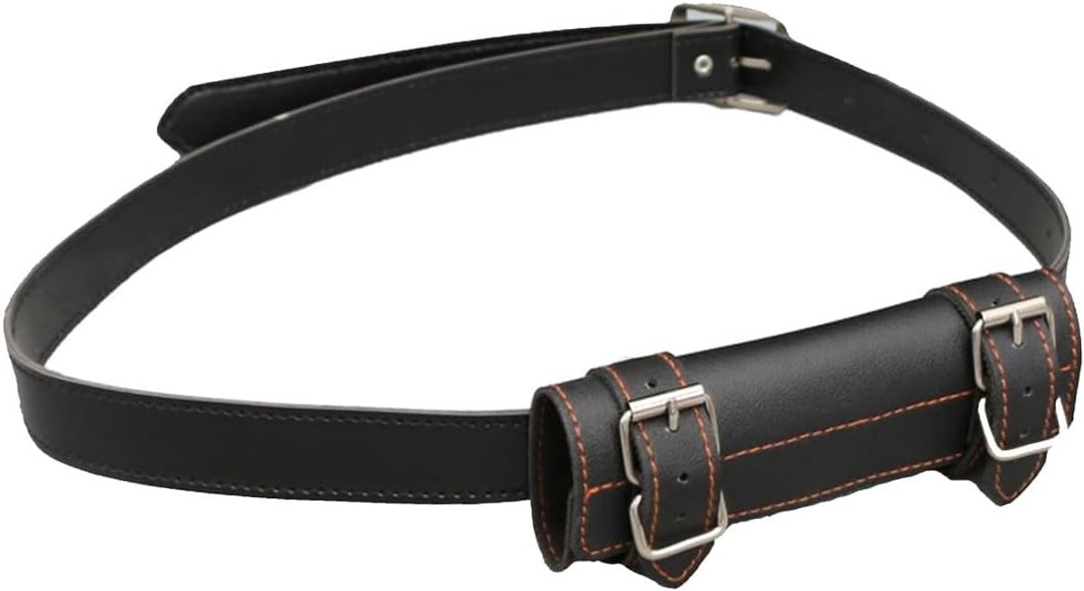 Zwaardhouder met riem 110 cm - leer - duurzame constructie - ideaal voor cosplay - ShopVlot
