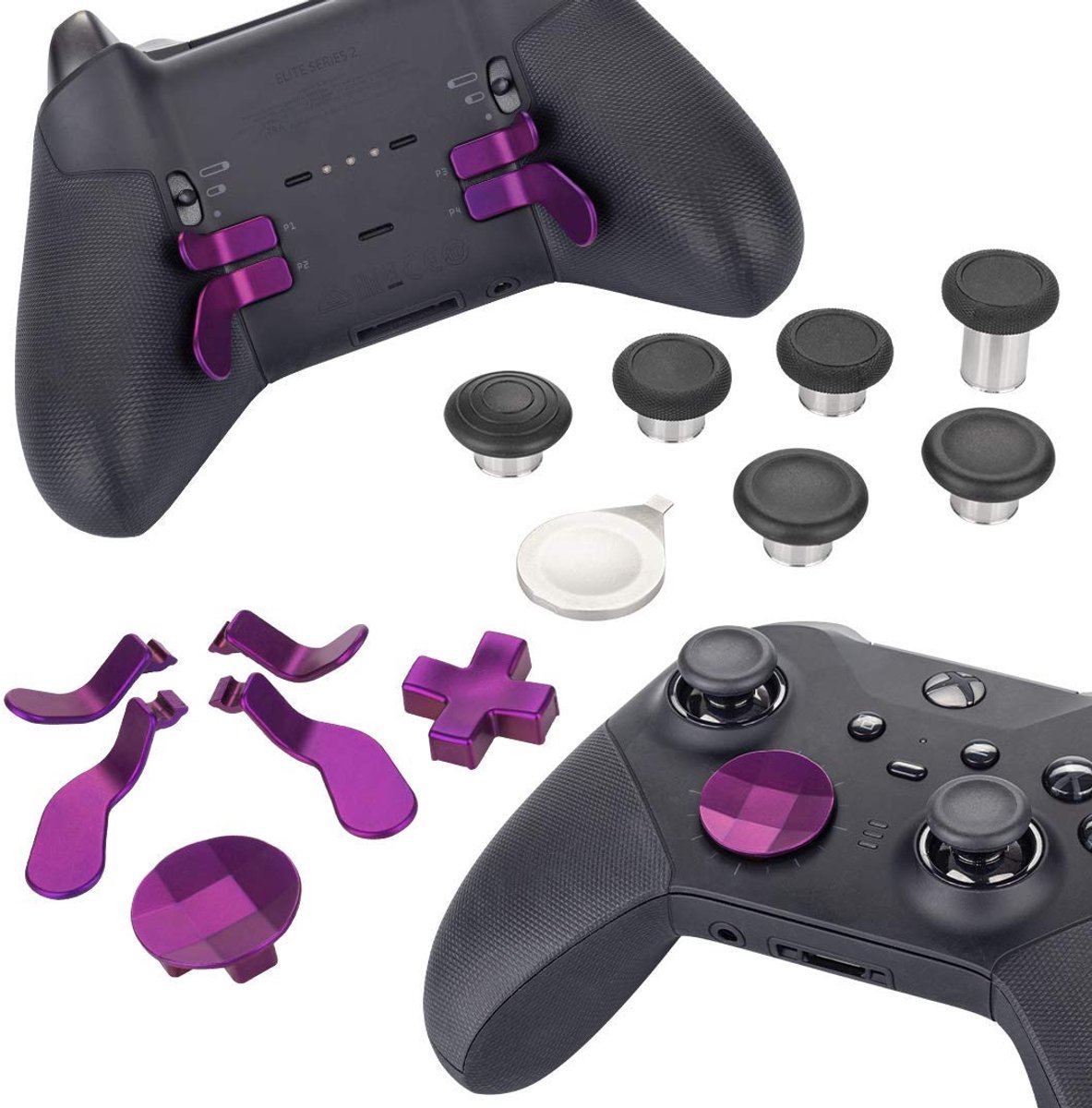 Venom Accessoirekit voor Xbox Elite Series 2-controller, paars