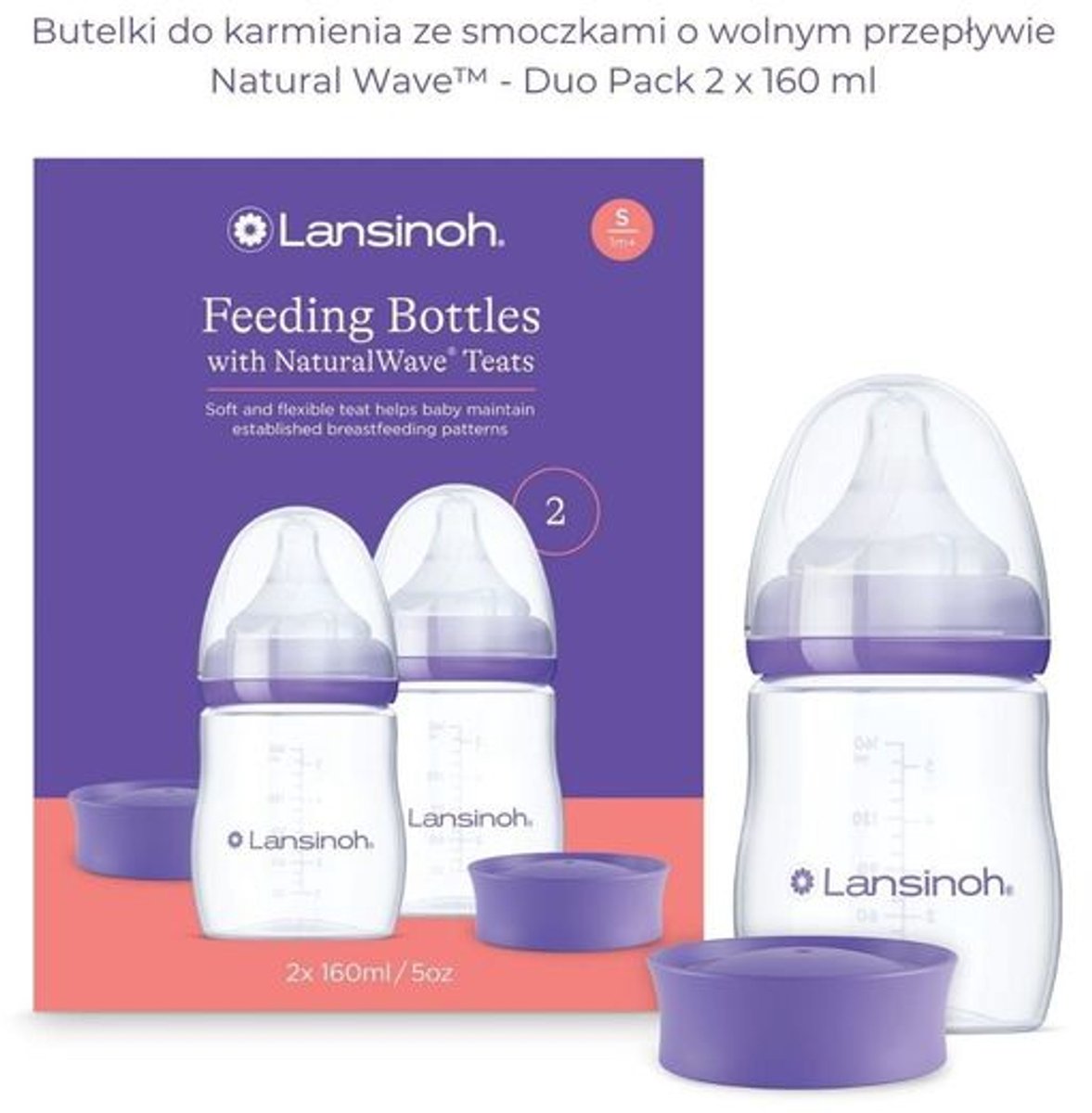 Lansinoh voedingsfles met accessoires - Babyfles