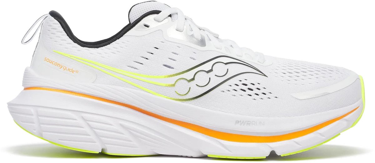 SAUCONY GUIDE 18 Hardloopschoenen Wit