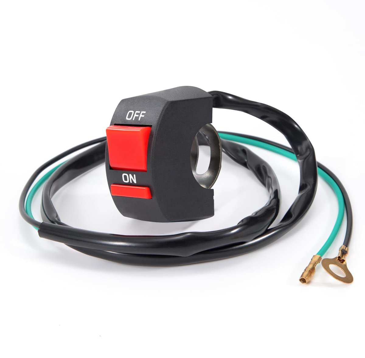 tuimelschakelaar stuurschakelaar met aan/uit-knop schakelaar knop fiets tuning onderdeel voor ATV's Quad Dirty Bike 22mm