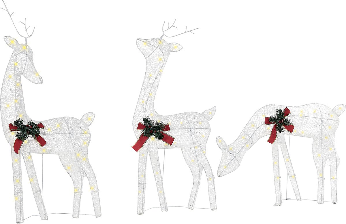 ANGELI - Kerstdecoratie - Wit - IJzer