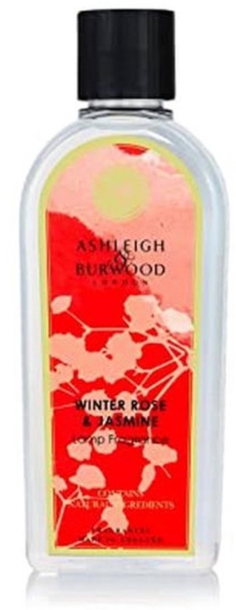 Geurlamp navulling Winter Roos & Jasmijn 500ml - Verfijnde Bloemengeur voor Thuis