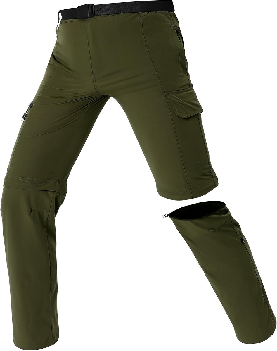 Wandelbroek heren zip off