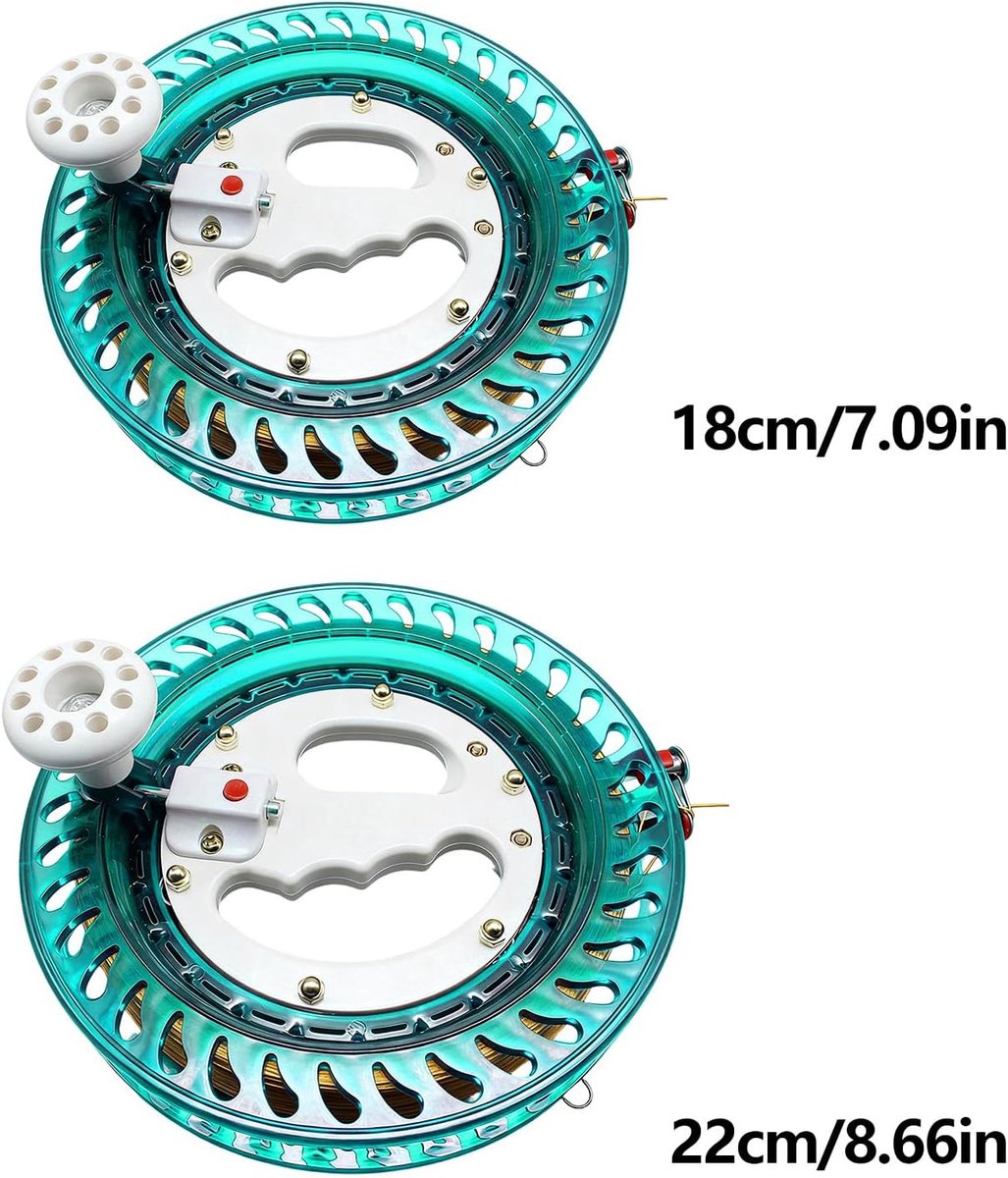 ABS Hand Spool Visserij Reel Met Ergonomische Handvat En Hoge Precisies Lager Visuitrusting Accessoires Dunne ABS Gear