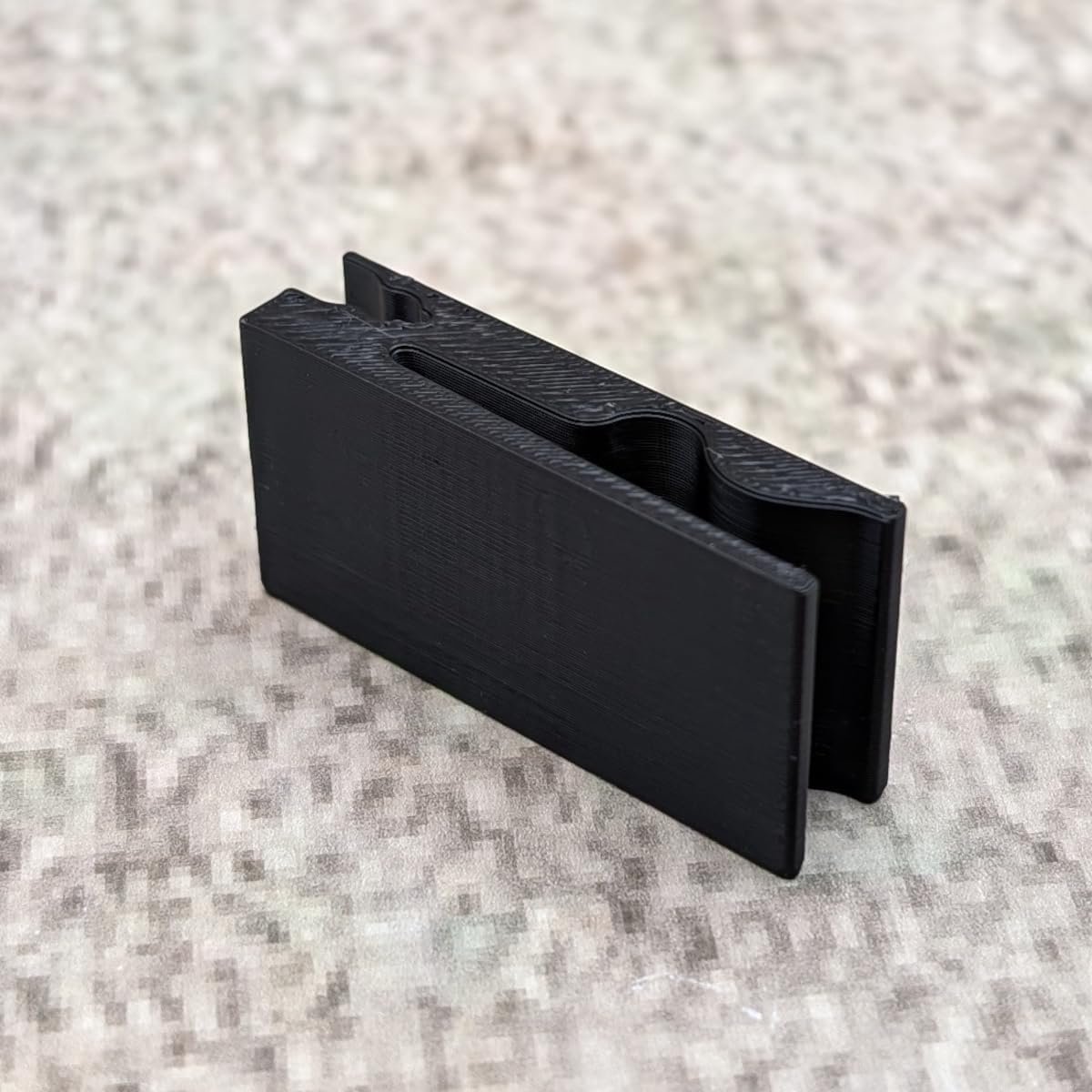 Kabelclip, zwart, compatibel met Leifheit strijkplank, strijkplank, clip, kabelhouder (zwart)