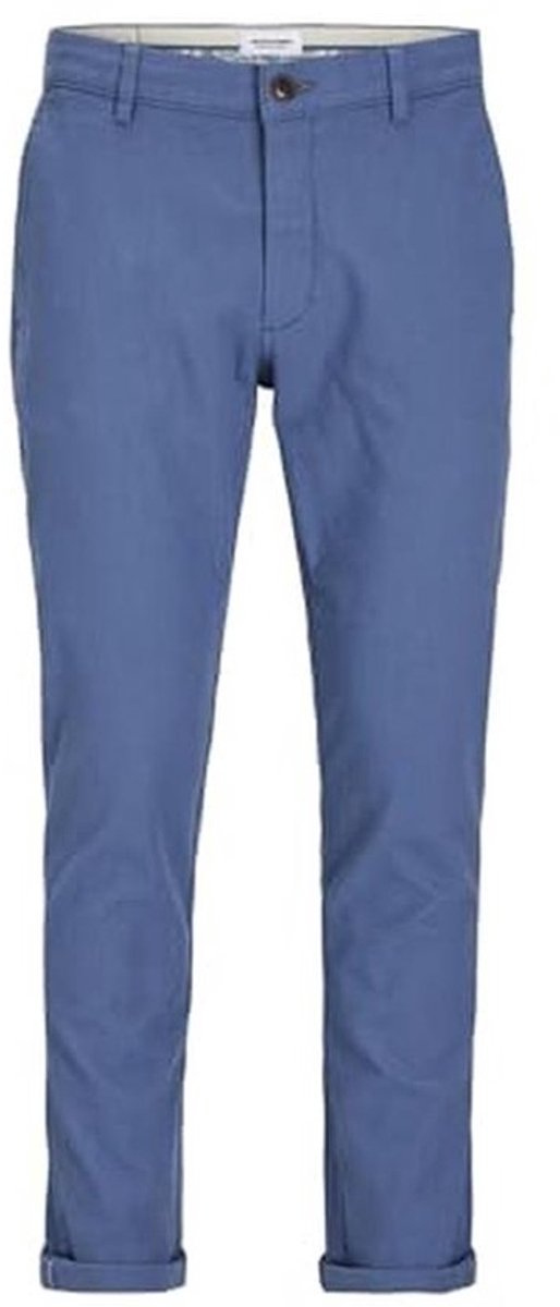 Heren Casual Chino Broek Stijlvolle Zakelijke Pantalon Slim Fit