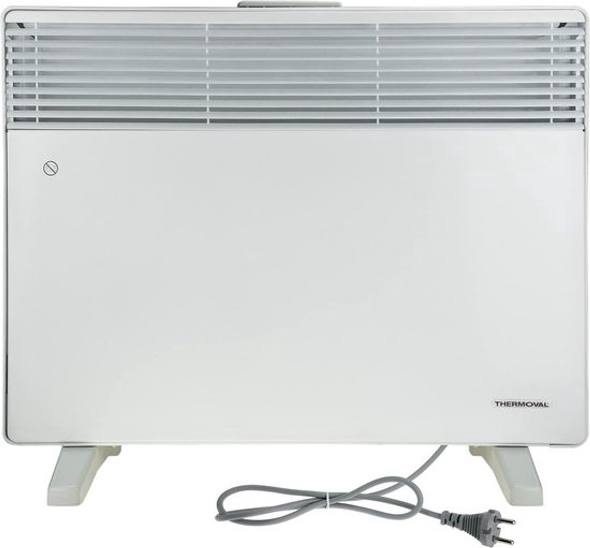Wandconvector Elektrisch - Verwarming Radiator - Snelle Opwarming - Stille Werking - 1500 W - Wit
