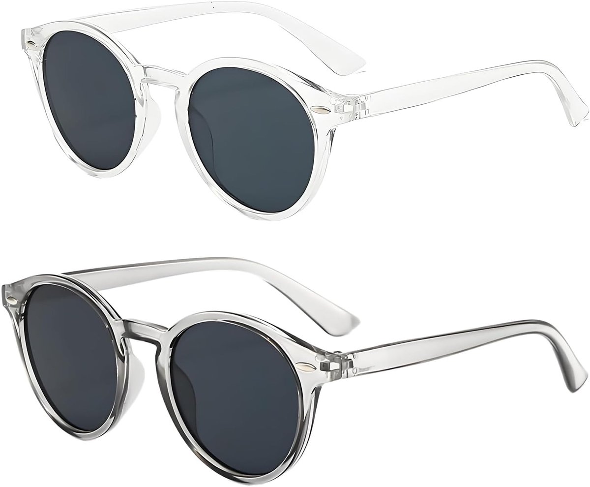 Zonnebrillen, klassiek retro design, UV400-bescherming, gepolariseerde polygoon-zonnebril, voor dames en heren