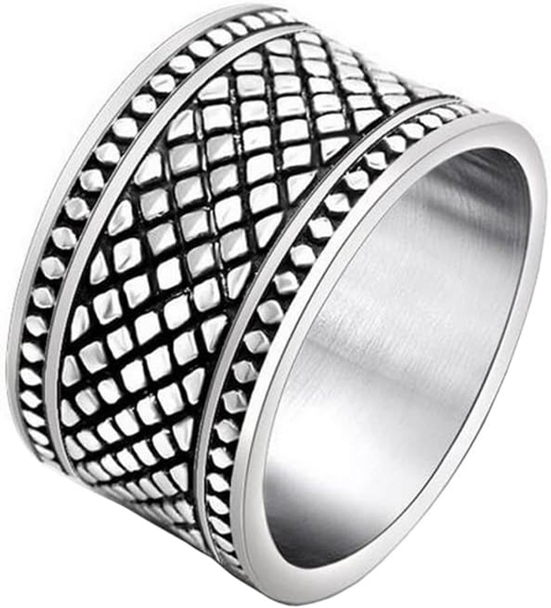 Edelstaal heren ring Celtic-18mm