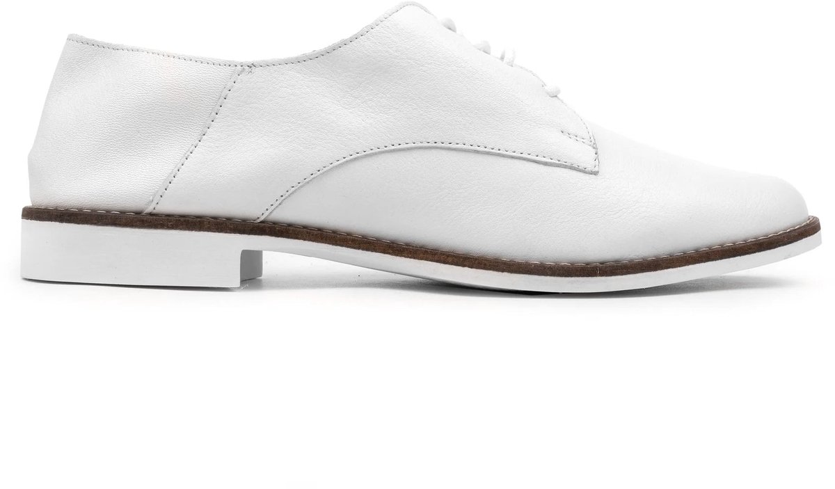 Omnio code veterschoenen wit leer