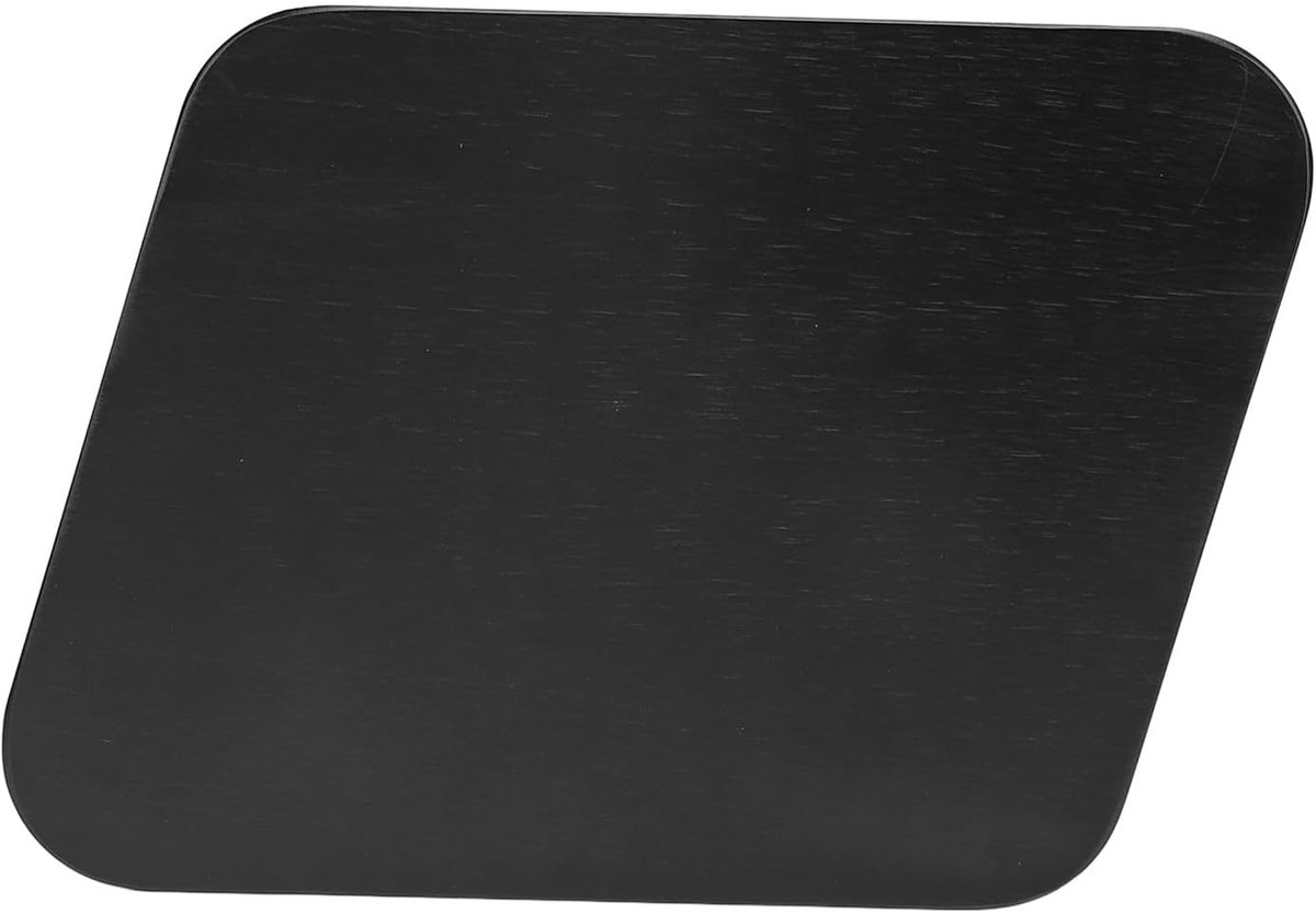 Kentekenplaat, Motorfiets Gepersonaliseerde Kentekenplaat Geborsteld Oppervlak Aluminium Aangepaste Quads Nummerplaat voor Motor (BLACK)