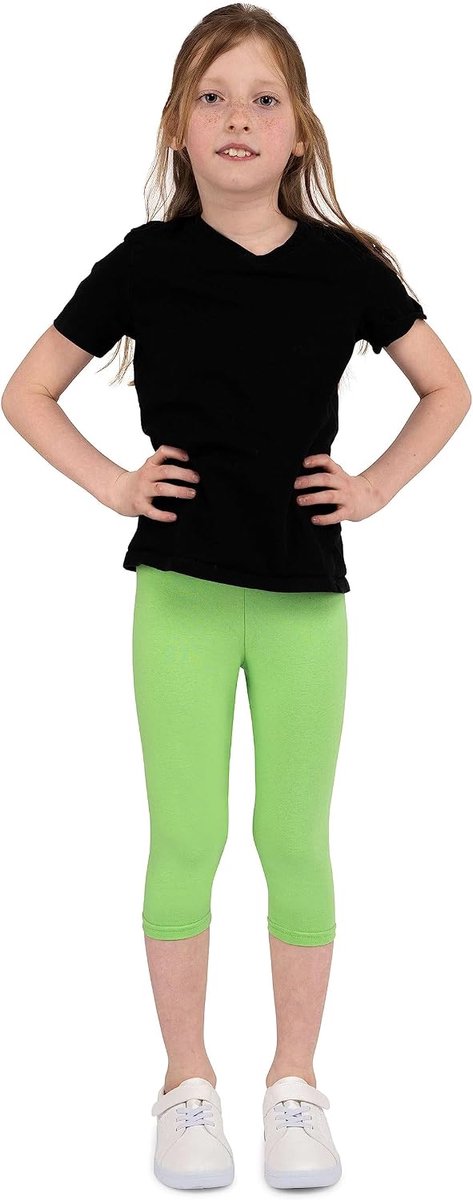 Leggings Zacht & Comfortabel Broekje voor Peuters Casual Sportief Elegant Afgekropte Stijl Basis Tonia