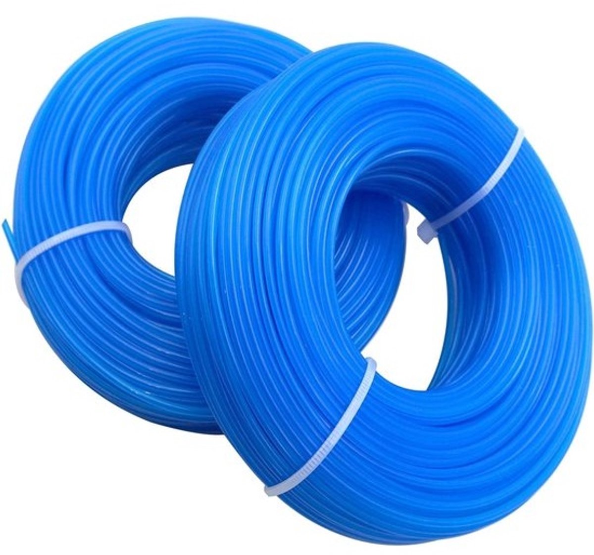 Diameter 1.6mm, 100m Nylon Grastrimmerdraad - Ronde Touw voor Onkruid, Tuin en Parkonderhoud, 50m x 2 Stuks