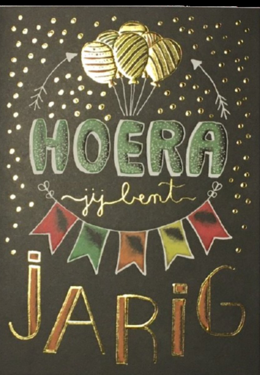Luxe Wenskaart Verjaardag - Wenskaarten - Verjaardagskaart - Jarig - Happy Birthday - Geburtstag - Anniversary - Serie Sketch'd - Artige - Kaart - 1 Stuks - In Folie - Gratis Verzonden - Hoge Afnamekortingen - 12x17cm