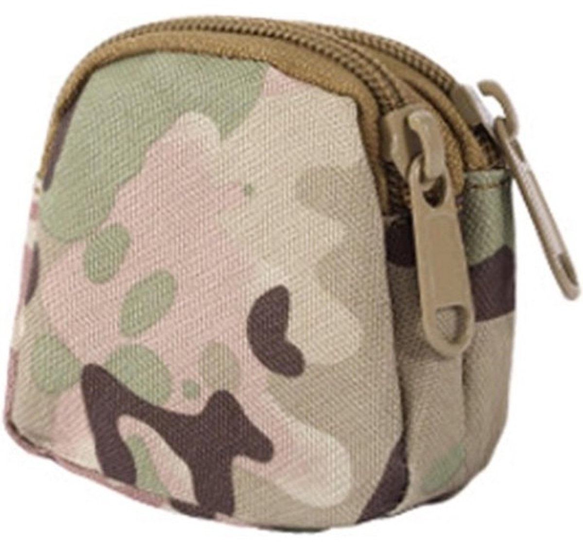 Compacte EDC Tas met Rits - Organizer voor Kleine Accessoires - Muntportemonnee en Sleutelhanger voor Mannen - Dagelijks Gebruik