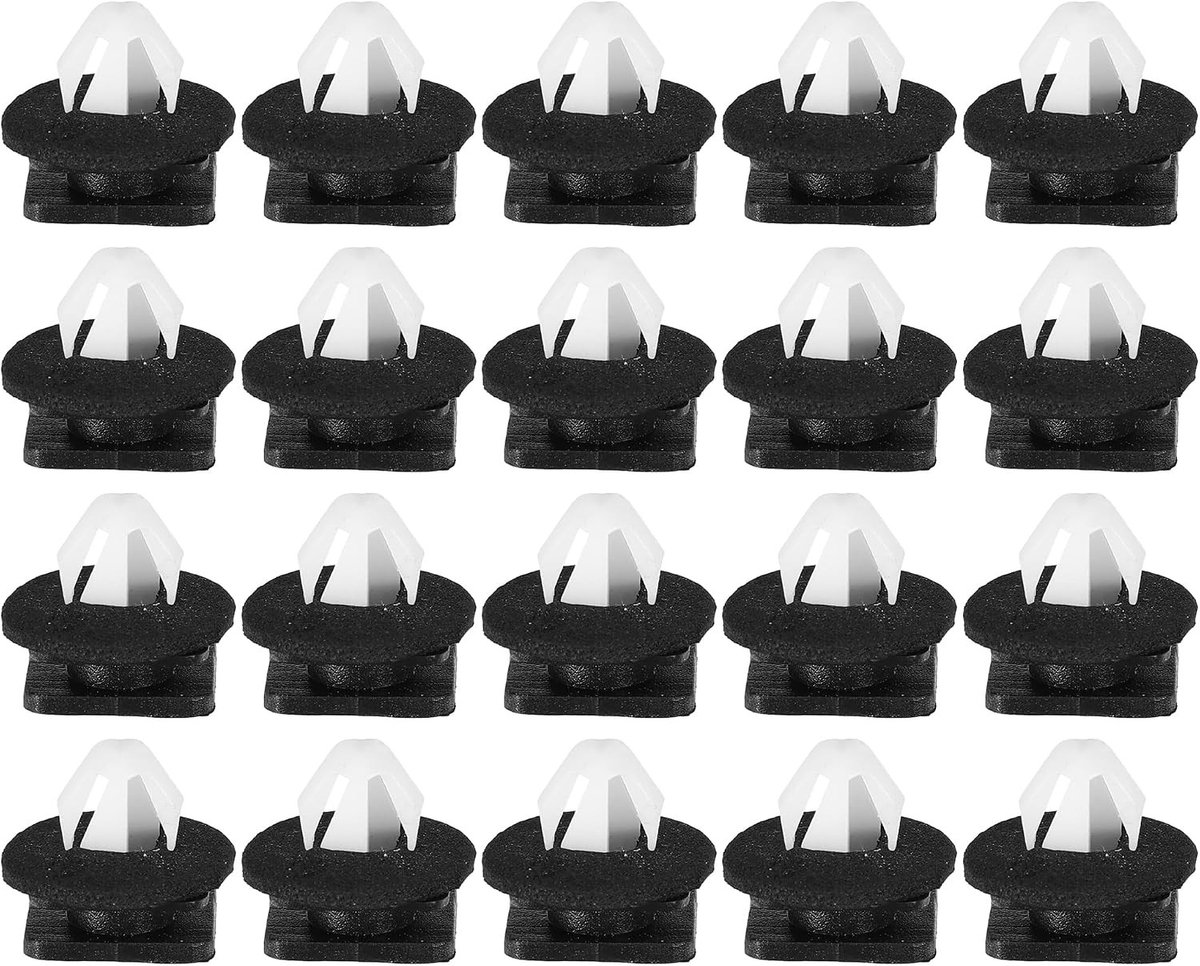 Voorruitclips voor kolomlijst, geschikt voor Ford Explorer 2011-2019, 20 stuks, vervangende clips, auto-accessoires, duurzame bevestiging