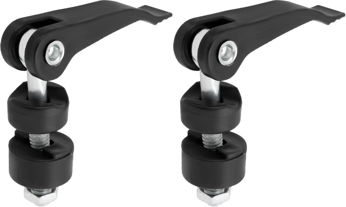 2 stks Handvat Knop Moer Schroef Bout 45x6mm Tegel Pusher Vergrendeling Schroef Machine Sneldrukken Aanpassing Schroef Tegel Pusher Vergrendeling Schroef voor Grasmaaier Driehoek Handvat Knop