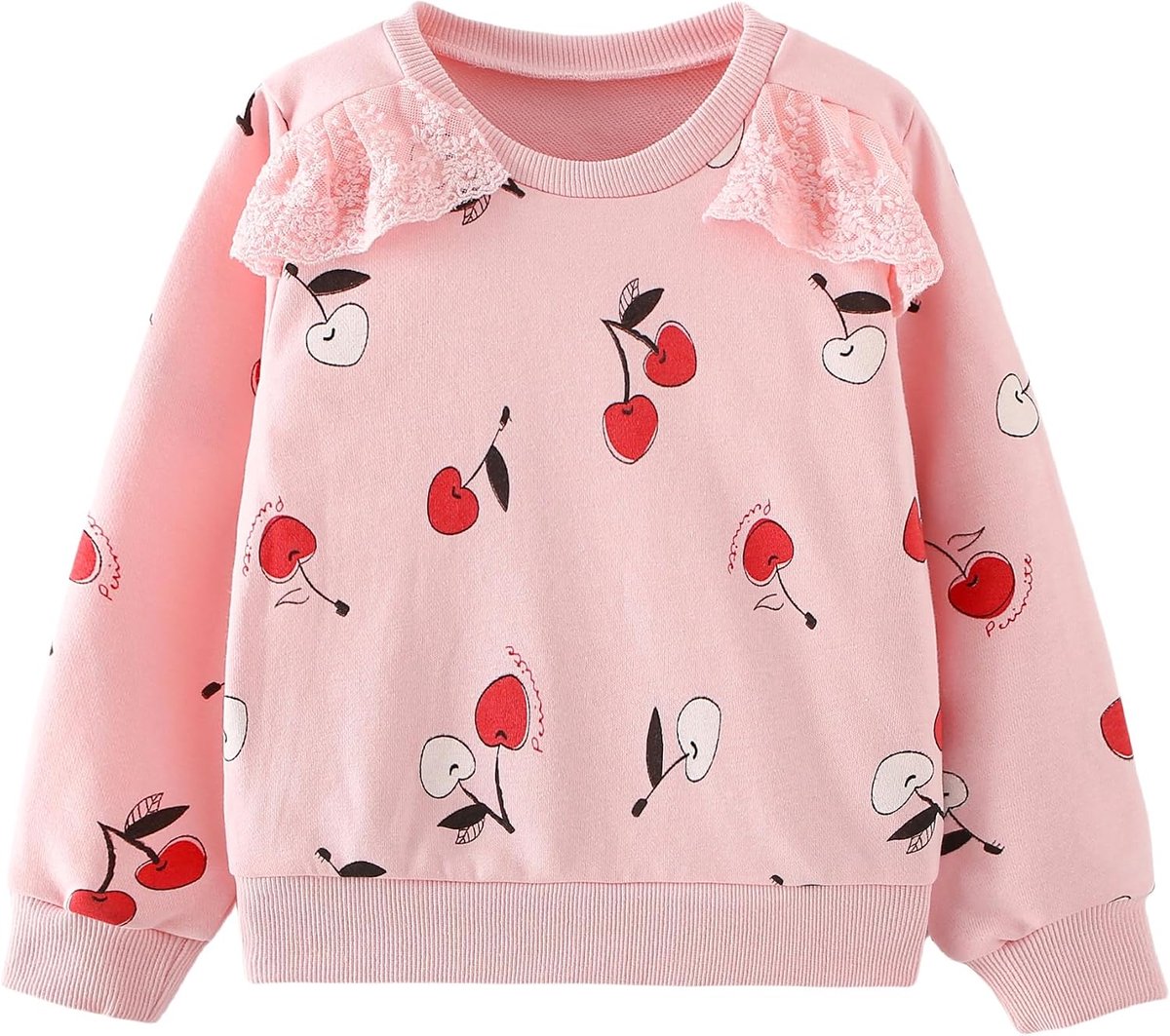 Sweatshirt Meisjes Katoen Sweater Meisjes Casual Mode Pullover voor Kinderen Leuke Peuter Kleding Leeftijd 2-10 Jaar