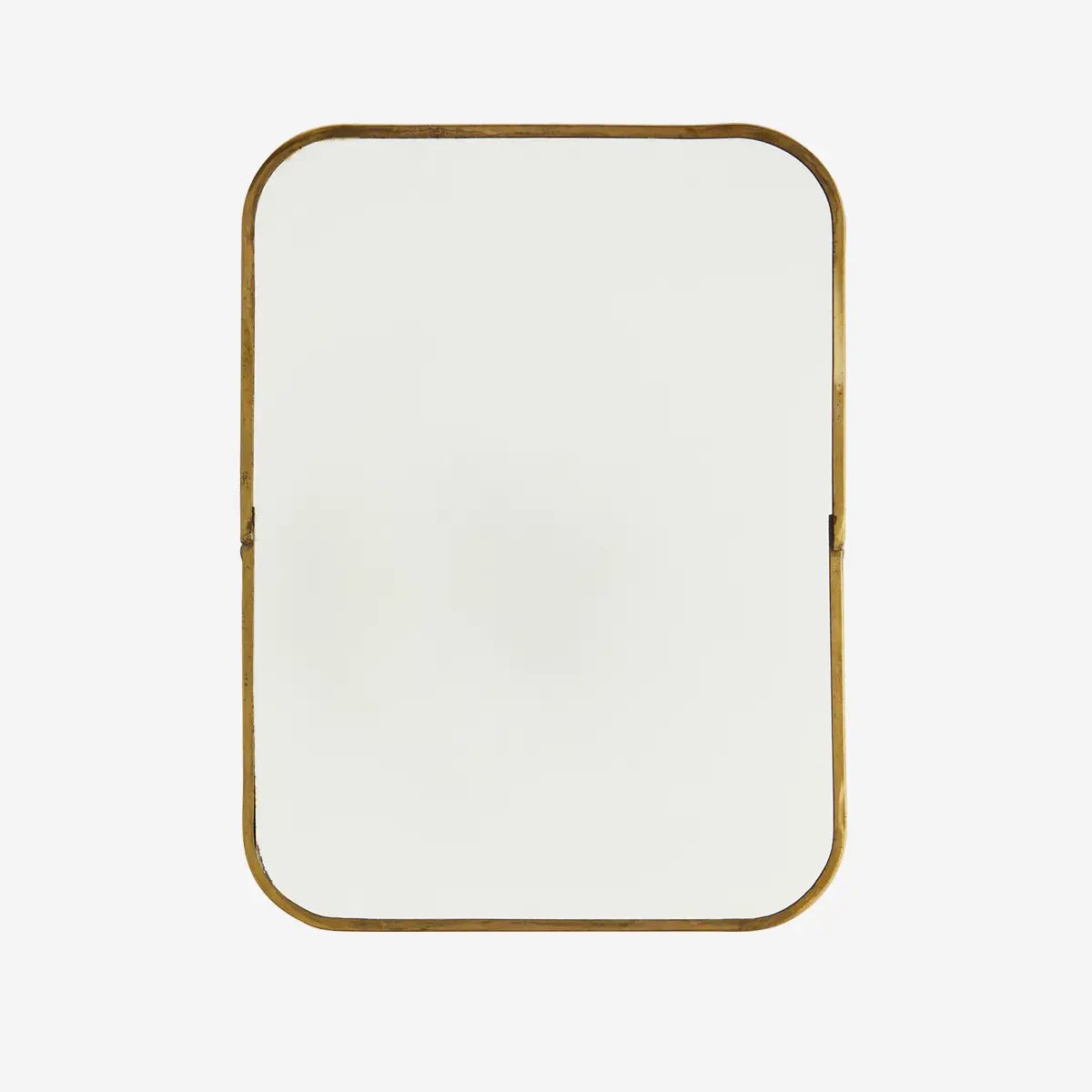 Madam Stoltz hangspiegel – antique brass – 15 x 20 cm – horizontaal of verticaal