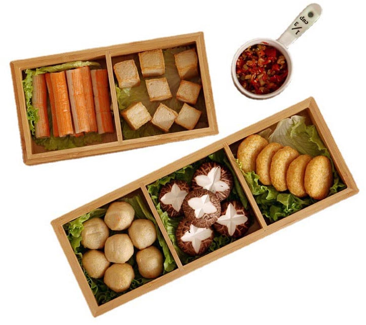 Lade Organizer - Bestekbak Hout - Bamboe Opbergbakjes - Keuken Ladeverdeler - Bureau Organizer - Badkamer Mandje - Sorteerdoos Langwerpig - Theedoos Houder - Make Up Kwasten Houder - Duurzaam Materiaal - Veelzijdige Opbergers - Houtkleur - 1 Stuk — cadeau in Cadeau-ideeën - foto 5