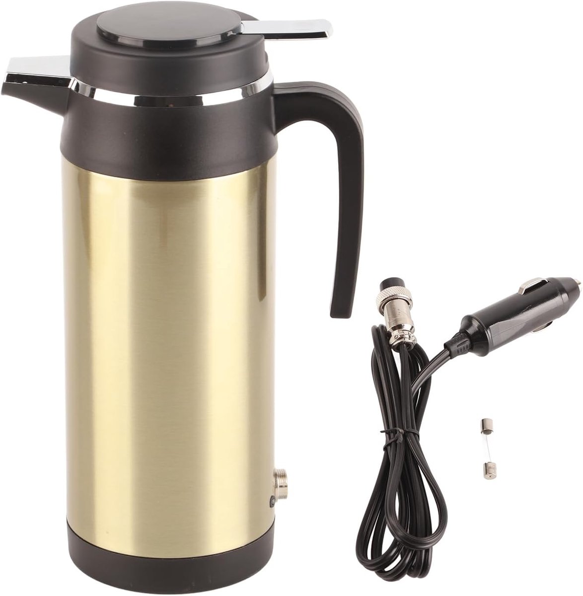 1200 ml 12V Electric in Car Kettle, draagbare ketel voor reizen, Car Coffee Cup Warmer, geschikt om water warm te houden