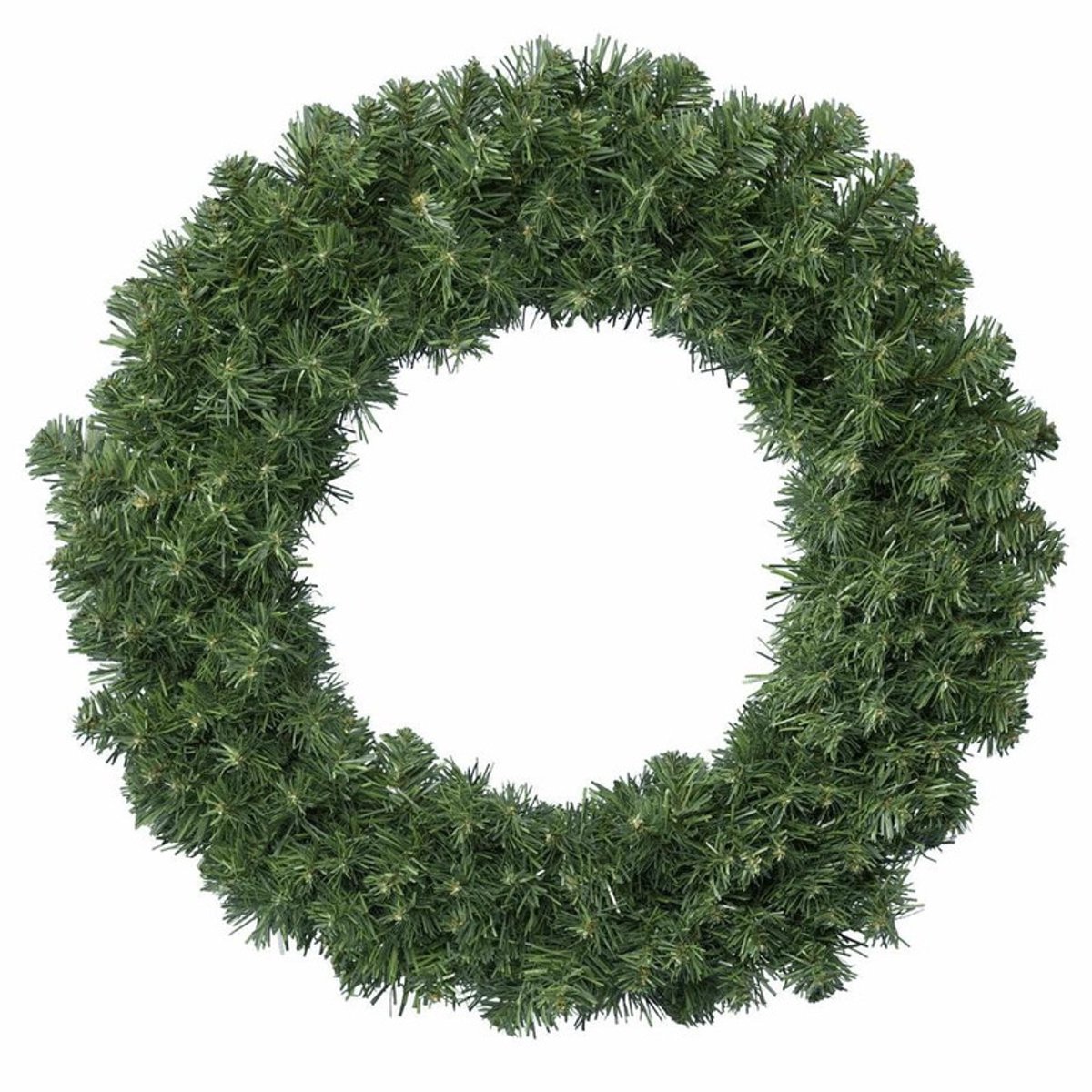 Kerstkrans - D50 cm - dennenkrans - gekleurde LED verlichting - 8 standen - deurkrans – foto 3