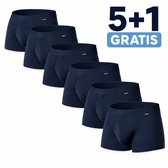 Robin Underwear Wasbaar Incontinentie Ondergoed Heren 6-Pack - Maat Medium - Marineblauw - Lekvrij en Absorberend Ondergoed bij Lichte Incontinentie en Druppelverlies tot 70 ml