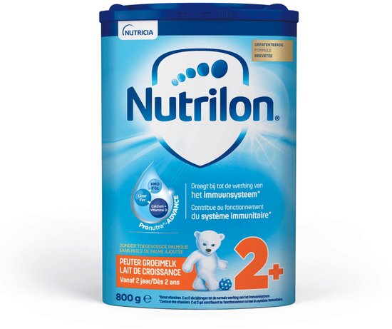 Nutrilon 2+ - Peuter Groeimelk Kinderen Vanaf 2 jaar - Babyvoeding in Poeder voor Flesvoeding - 6 x 800g van Nutrilon — afbeelding 5
