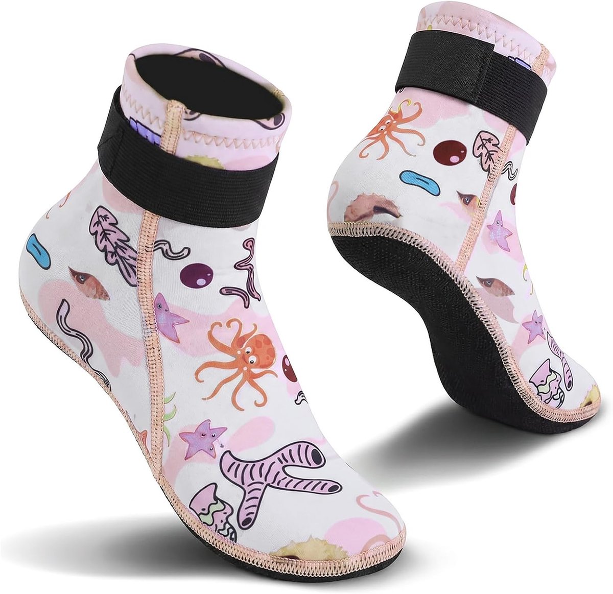 Neopreen sokken, waterschoenen, zwemschoenen voor meisjes en jongens, wattensokken, duiksokken voor watersport, antislip surfschoenen, zwembad, vakantie, must-have