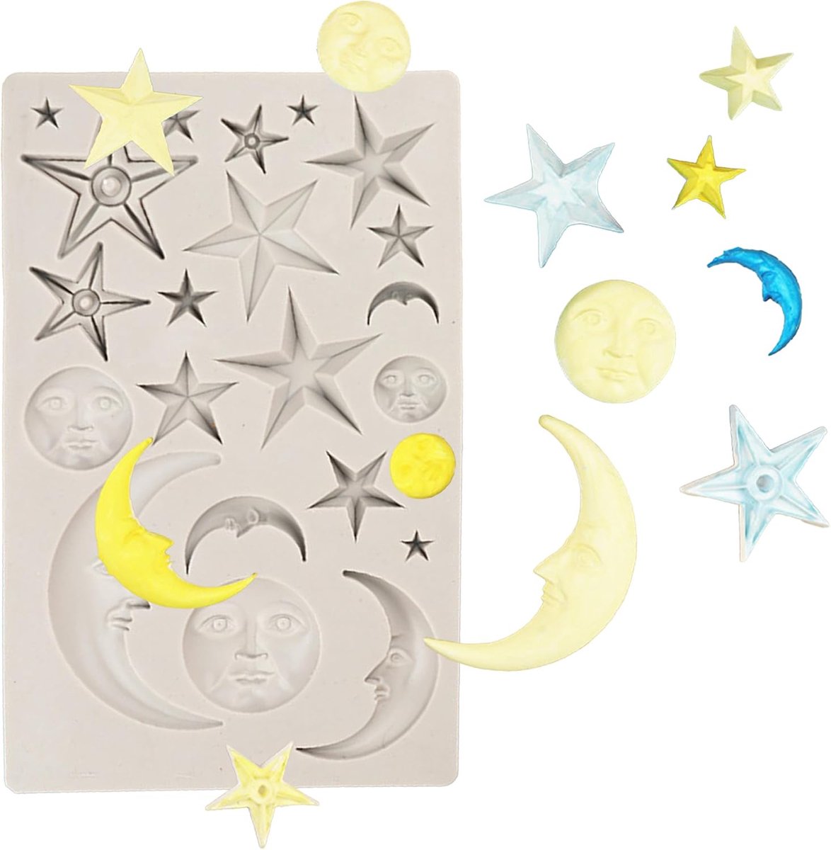 Mold Moon and Star