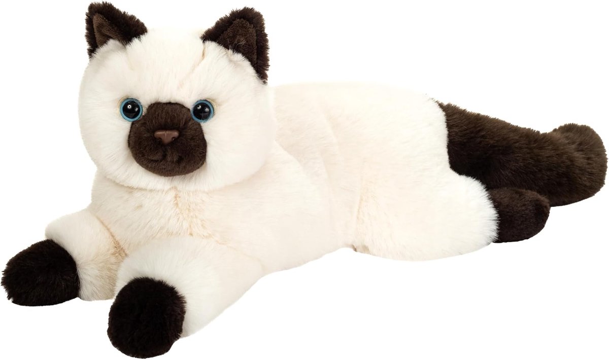 Hermann 91823 Birma-kat liggend 36 cm, knuffeldier