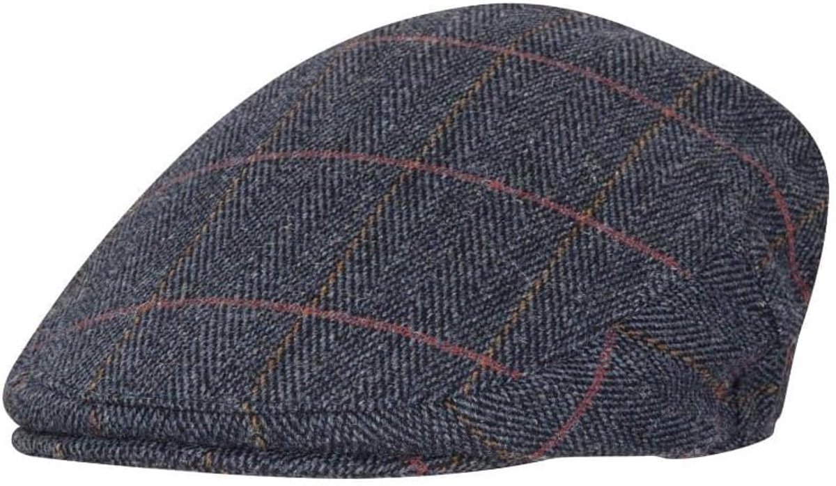 & Hawkes - Uniseks pet - Derby-stijl - plat - jagen/schieten - countrykleding - tweed