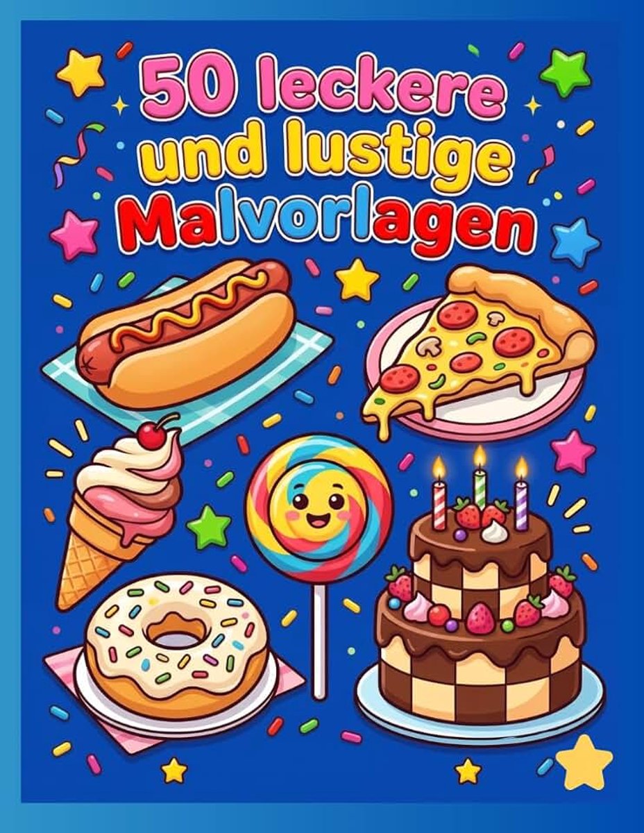 Malvorlagen: Köstliche Motive für Kinder von 4 bis 8 Jahren