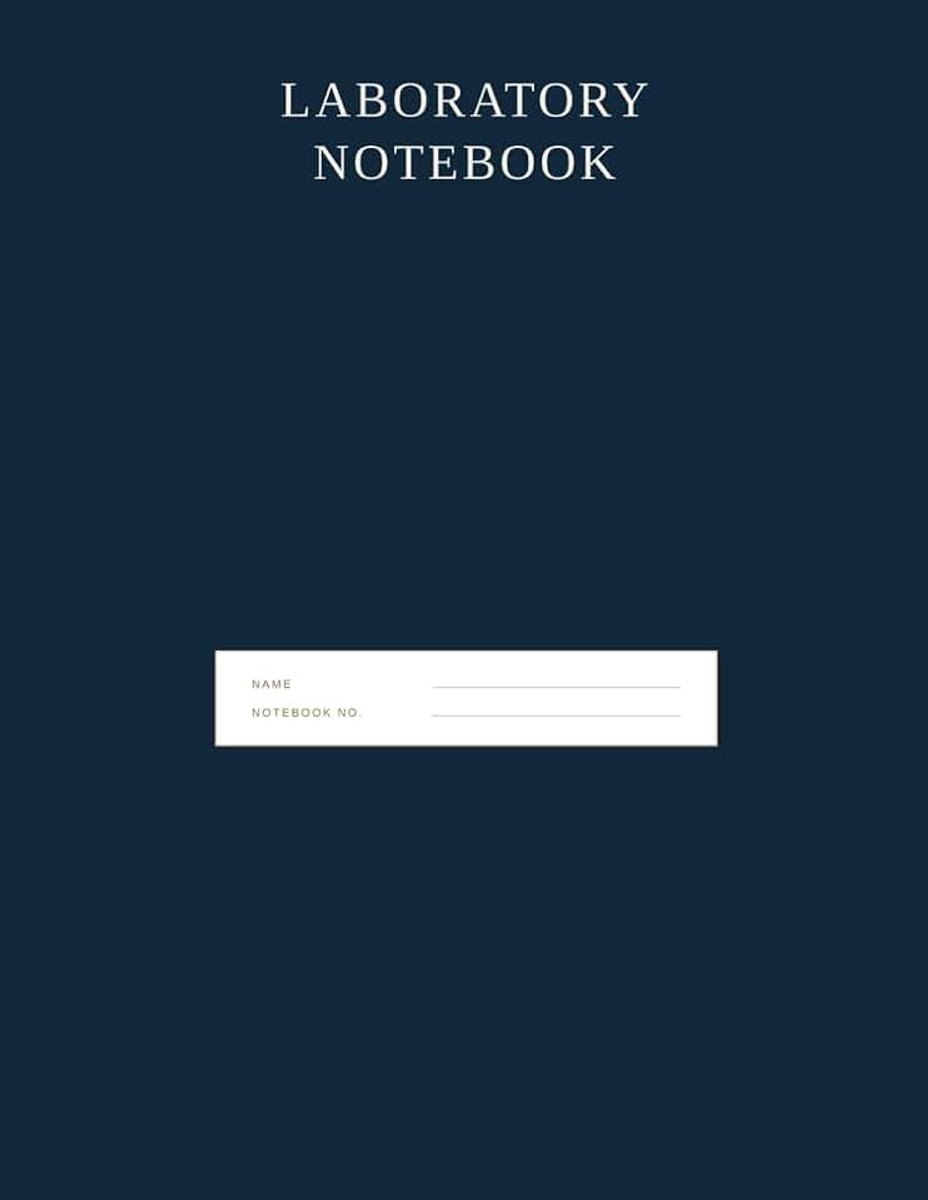 Notebook: 200 Numbered Pages with Graph Grid. For College Grade Premed, Biology & Chemistry Courses