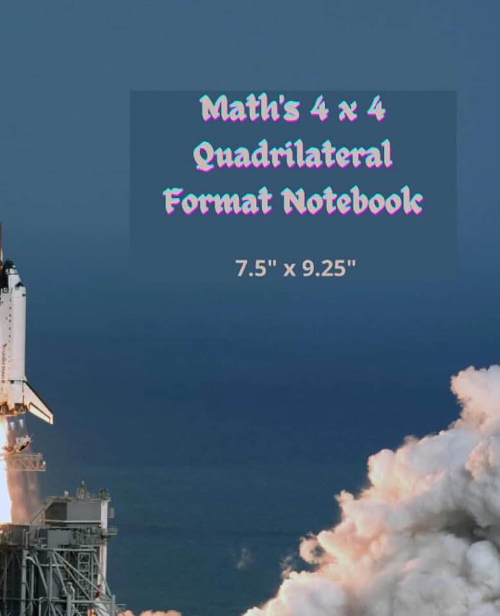 4x4: Quadrilateral Format Note Book