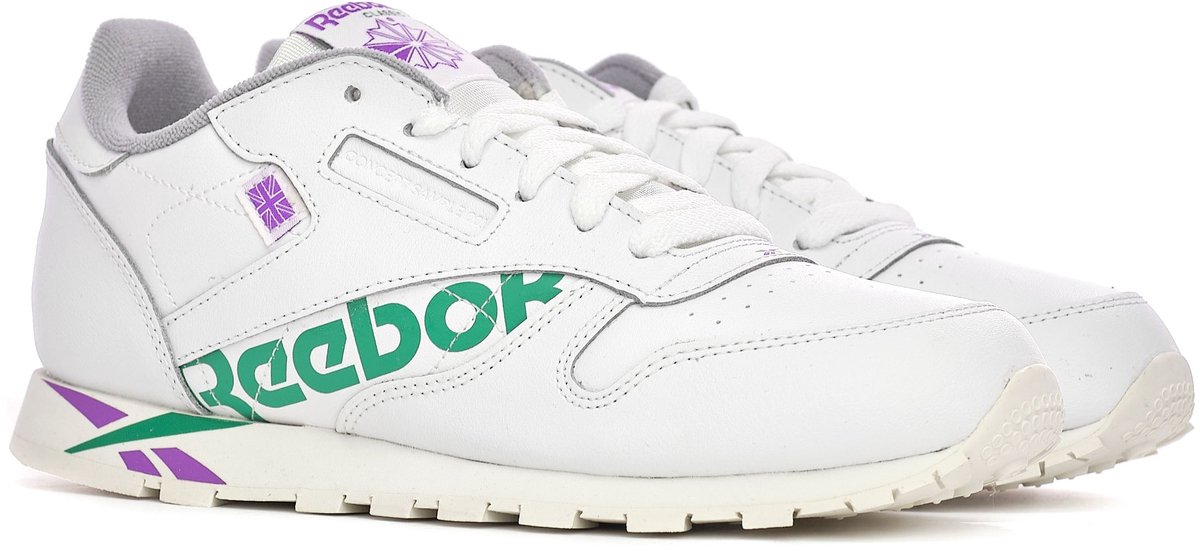 Reebok Cl Lthr Sneakers 37 Kinderen Wit