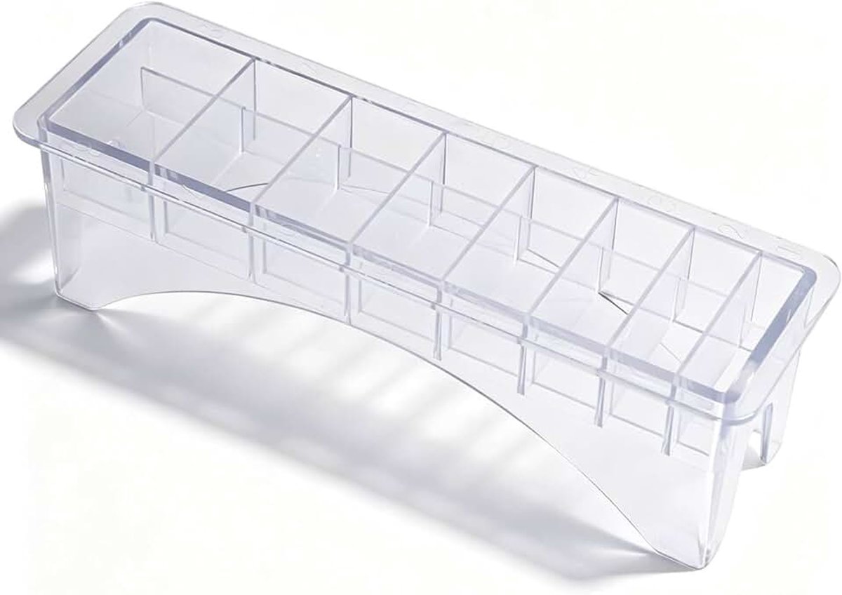 Guard Houder Universele 8 10 Grid Base Professionele Kapper Guards voor Universele Tondeuse Organizer Haarclipper Limit Comb Opbergdoos (Limit Comb Box 8 Stuks)