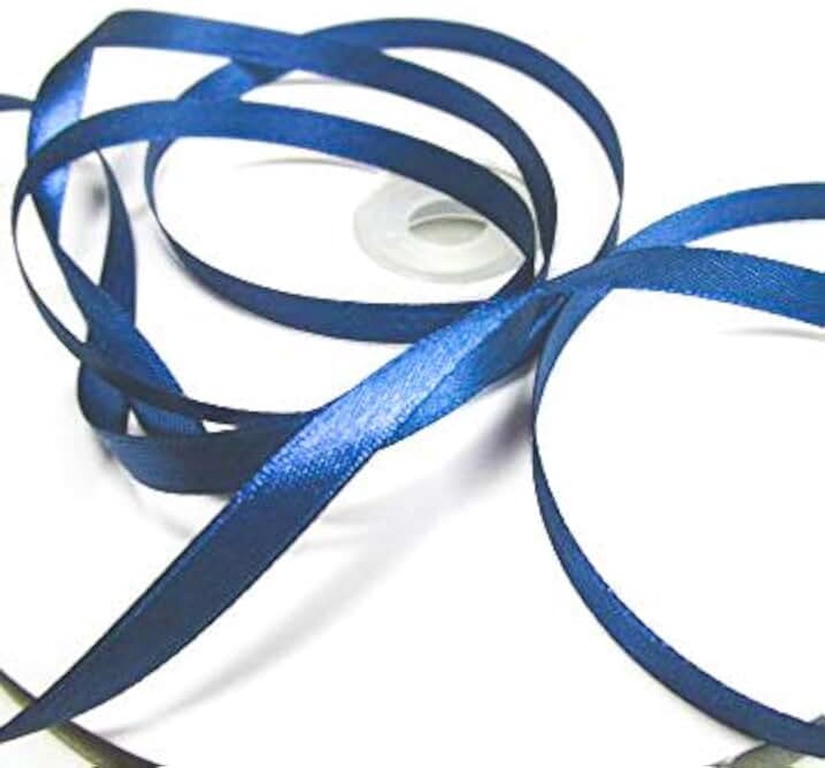 Satijnlint 10 mm cadeaulint decoratielint lint decoratie bruiloft (nachtblauw, 25 m)