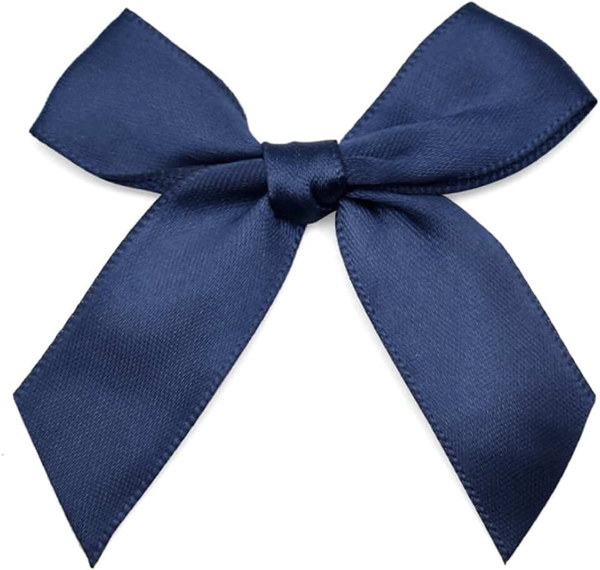 Lint, linten, 100 stuks, 1,5 cm, 6 x 6 cm, geschenkstrikken, mini kant-en-klare strikken, sierstrikken, strikdecoratie voor doe-het-zelf knutselen, haaraccessoires, geschenkverpakking,