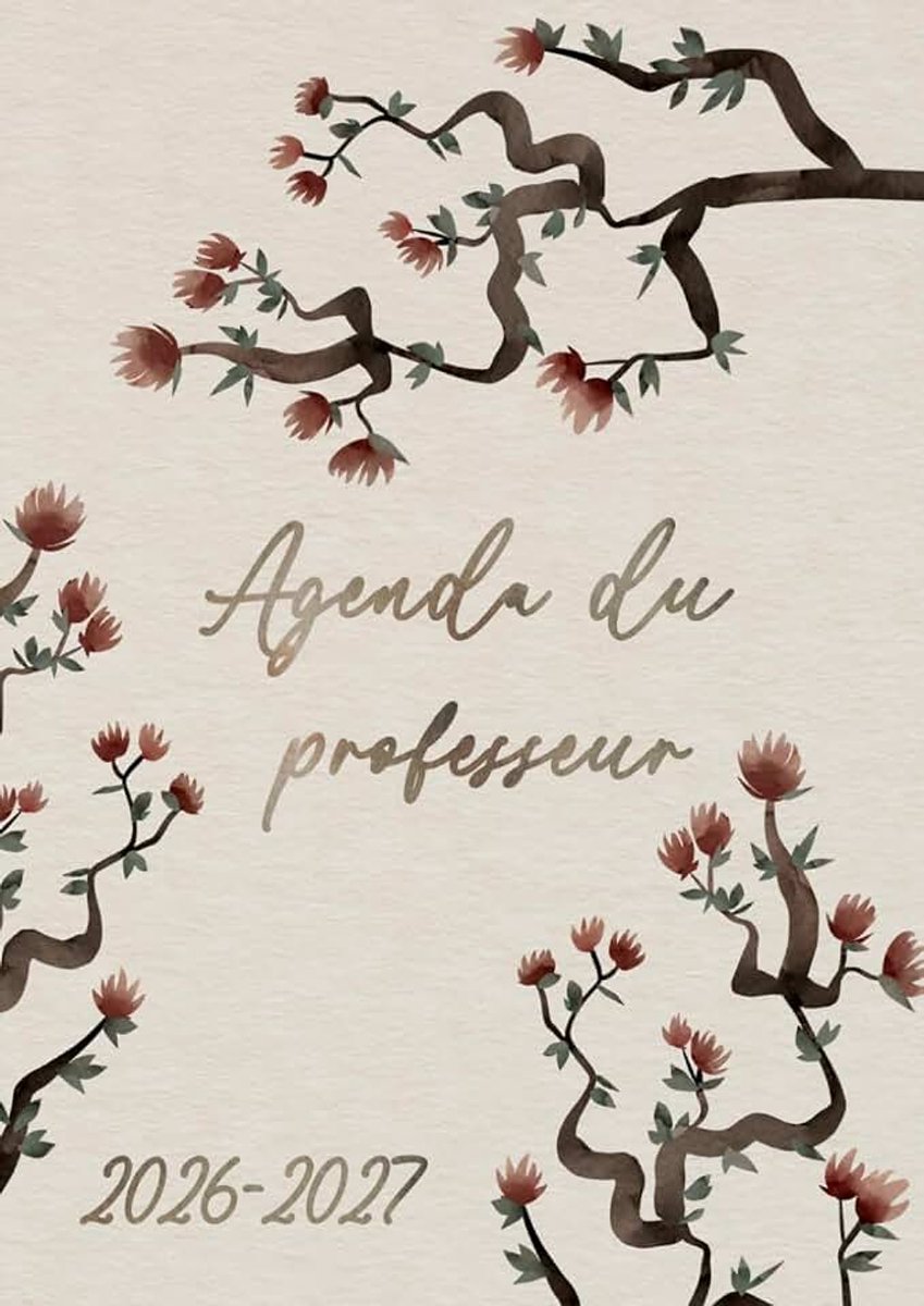 Agenda de Bord du Professeur 2026-2027: Japon | Carnet de bord enseignant grand format A4 | Planification de cours avec un tableau semainier (1 ... pour l'année scolaire | Relevé de notes