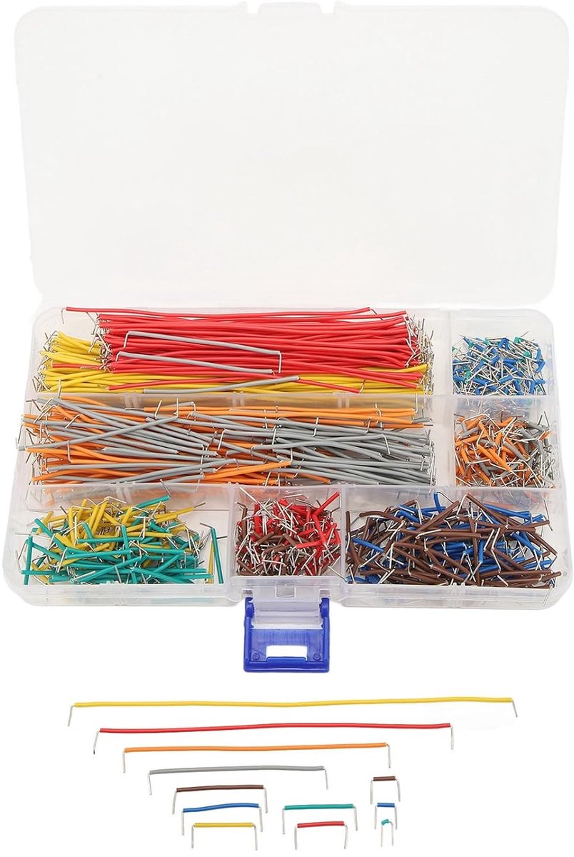 840 STUKS Breadboard Jumper Wire Kit met Opbergdoos