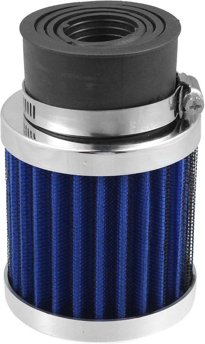 Motorfiets Luchtfilter Universeel 28mm tot 48mm voor HONDA Blauw