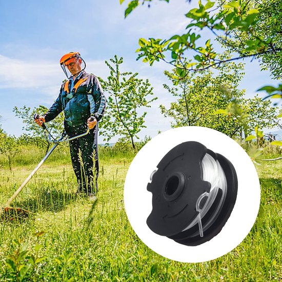 Draad Trimmer Vervangingsspoel, 8,2 m 0,165 cm Grastrimmerspoelen Compatibel met Parkside draadloze grastrimmer Parkside PRT 550 A1 - LIDL IAN 311404, PRT 550 A3, PRTA 20-Li B2 (6 spoelen) — afbeelding 5