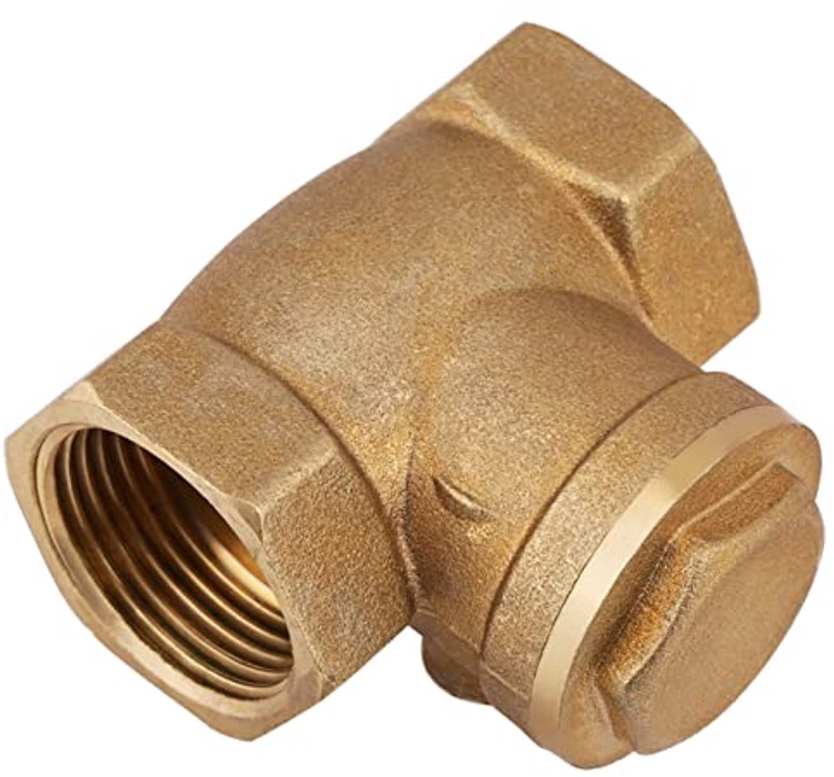 Terugslagklep DN20 3/4 BSP Messing, Industriële Niet-terugslag Klep voor Water, 232 PSI